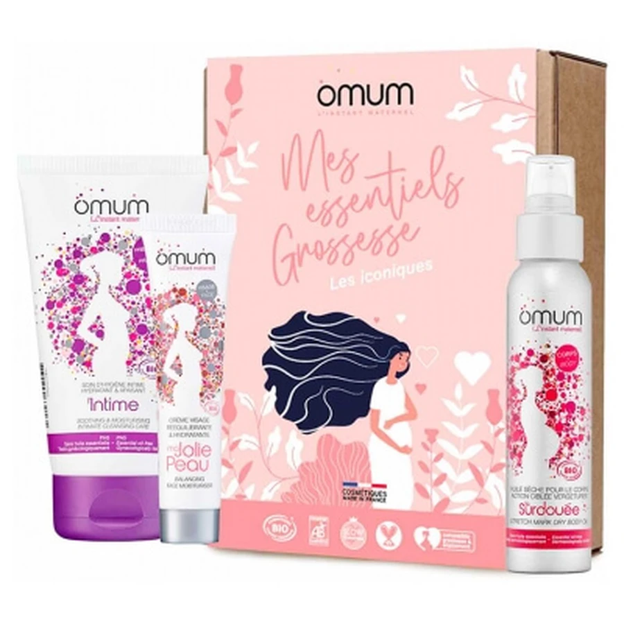 Set de regalo «My Pregnancy Essentials» de Omum: los productos ecológicos de referencia