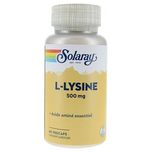 Solaray L-Lysine 500 mg 60 Végécaps