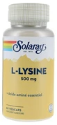 Solaray L-lizină 500 mg, 60 de capsule vegetale