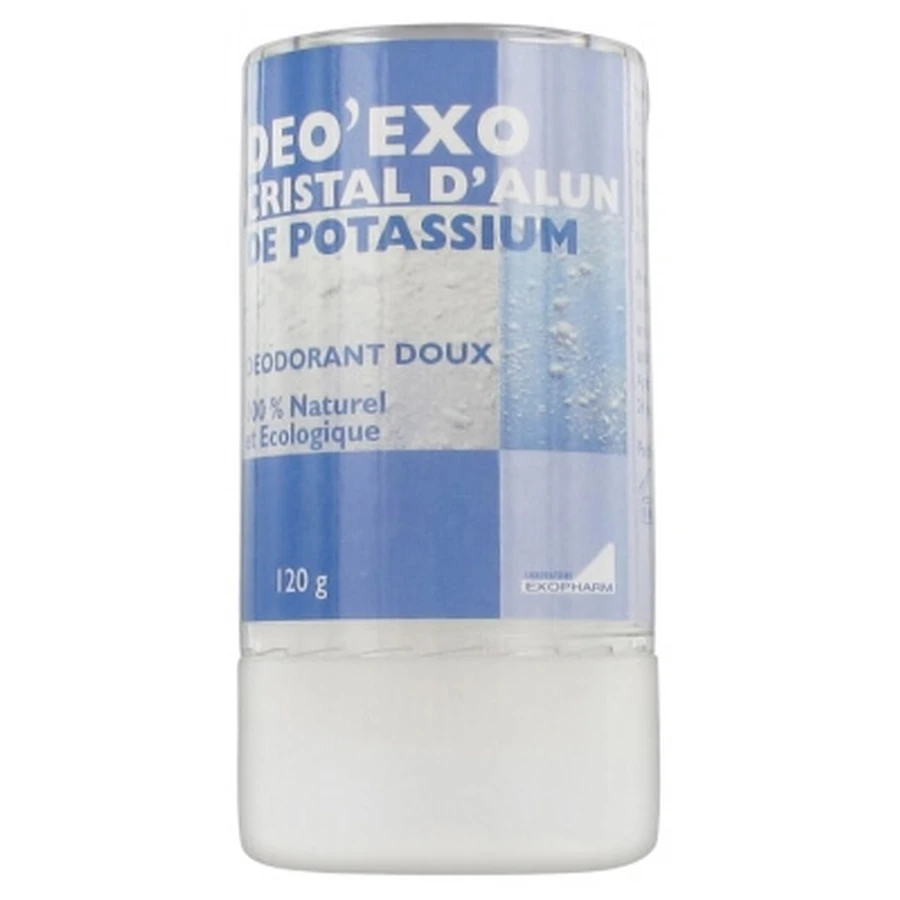 Exopharm Deo'Exo Kaliumalaun-Kristalle 120 g