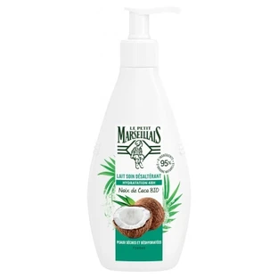 Le Petit Marseillais, loción corporal hidratante de coco ecológico de 48 horas, 250 ml