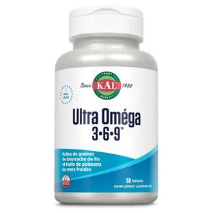 Kal Ultra Omega 3-6-9, 50 cápsulas