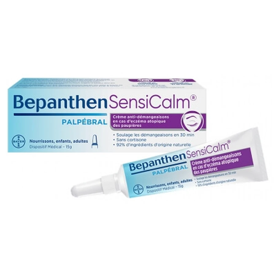 Bepanthen Sensicalm Anti-Jeukcrème voor de oogleden bij atopisch eczeem aan de oogleden, 15 g
