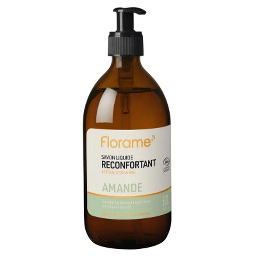 Florame Bio-Mandel-Beruhigende Flüssigseife, 500 ml