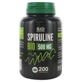 S.I.D Nutrition Biologische Spirulina 500 mg, 200 tabletten