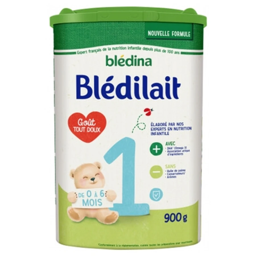 Blédina Blédilait Stufe 1, 0–6 Monate, 900 g