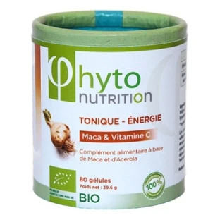 Flamant Vert Phyto Nutrition: Tónico y energético ecológico, 80 cápsulas