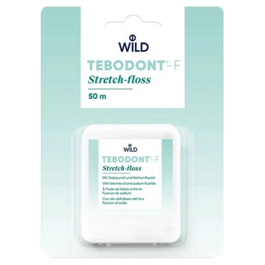 Wild Tebodont – F Stretch – Zahnseide, 50 m
