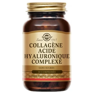 Solgar Acide Hyaluronique 120 mg 30 Comprimés