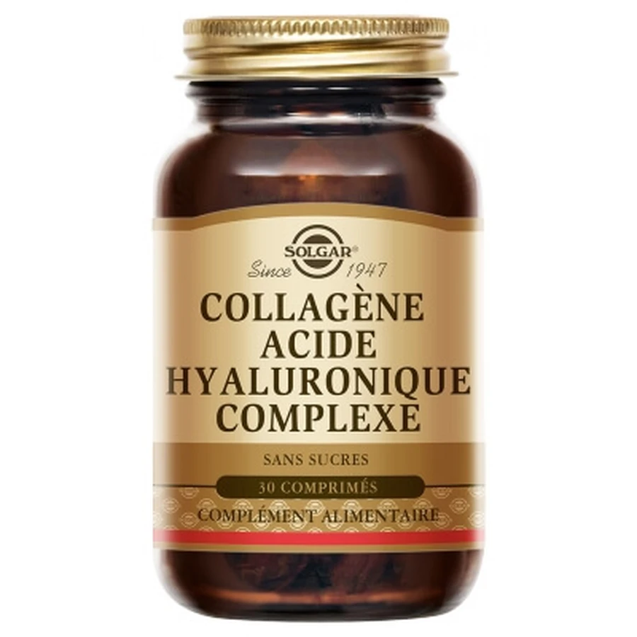 Solgar Acide Hyaluronique 120 mg 30 Comprimés