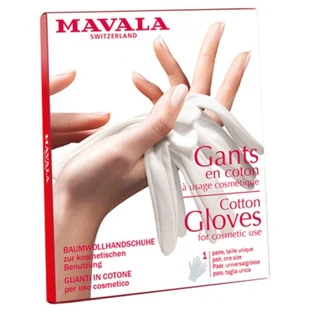 Mavala katoenen handschoenen, 1 paar