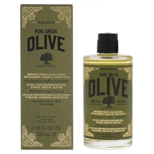 Korres 3-in-1 Voedende Olijfolie, 100 ml
