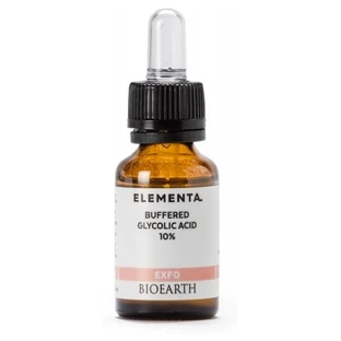 Bioearth Elementa Exfo: solución concentrada de ácido glicólico al 10 %, 15 ml