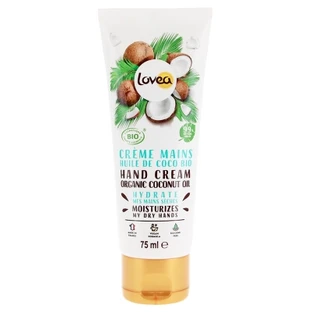 Lovea Organic Coconut Oil Hand Cream 75 ml