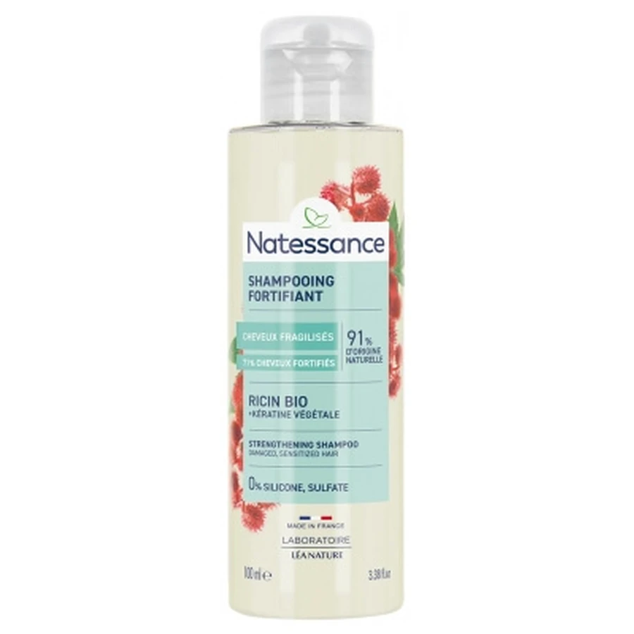 Natessance Fortifying Castor Oil Shampoo 100 ml