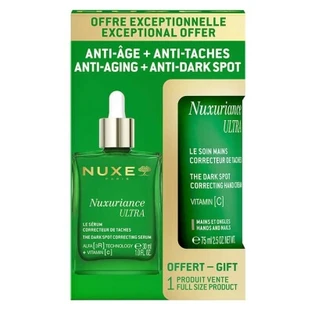 Nuxe Nuxuriance Ultra Dark Spot Correcting Serum 30 ml + Dark Spot Correcting Hand Cream 75 ml (Free)