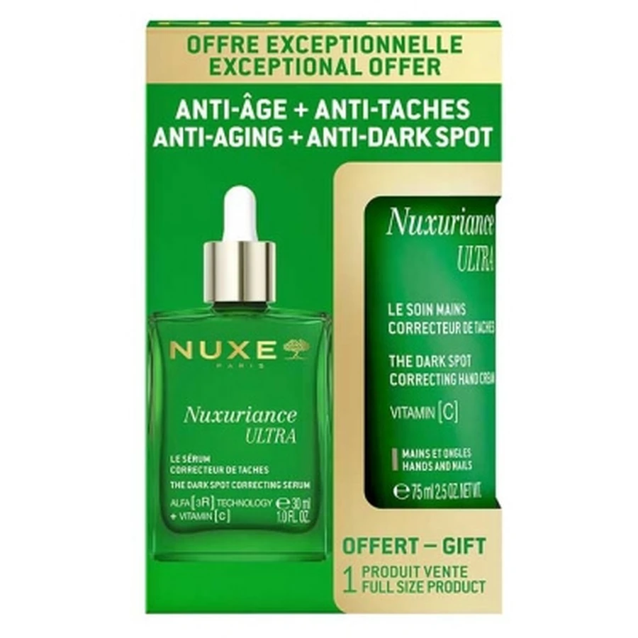 Nuxe Nuxuriance Ultra Dark Spot Correcting Serum 30 ml + Dark Spot Correcting Hand Cream 75 ml (Free)