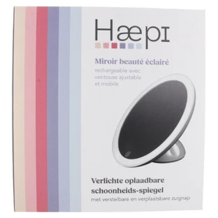 Haepi verlichte make-upspiegel