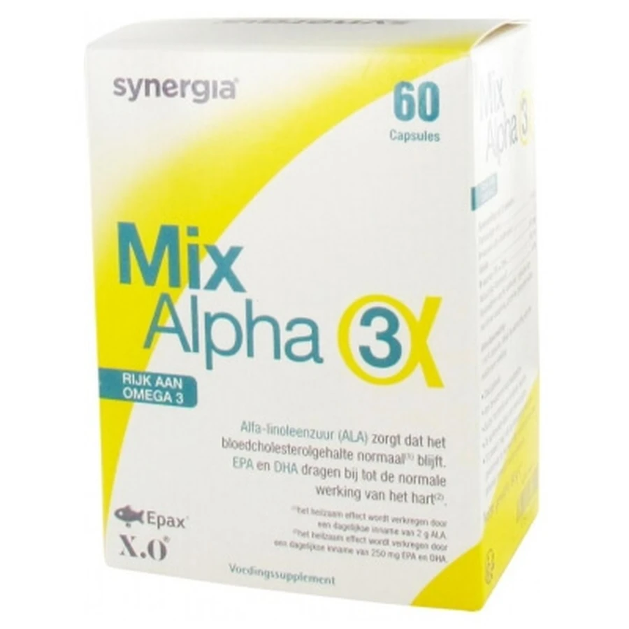 Synergia Mix-Alpha 3, 60 cápsulas