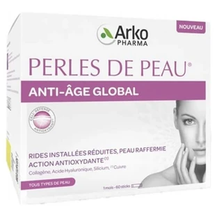 Arkopharma Global Anti-Aging Skin Pearls, 60 sticks