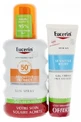 Eucerin Sun Protection Sensitive Protect Sun Spray SPF 50+ 200 ml + Free Relief After-Sun Gel-Cream 50 ml