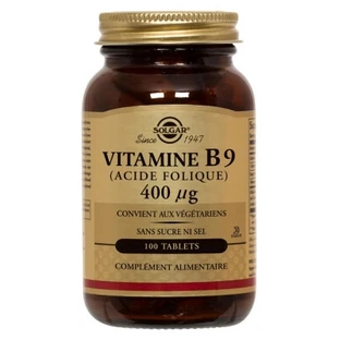 Solgar Vitamin B9 (Folic Acid) 400 µg, 100 Tablets