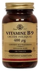Solgar Vitamin B9 (Folic Acid) 400 µg, 100 Tablets