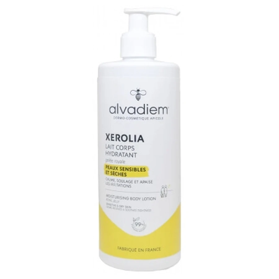 Loción hidratante corporal Alvadiem Xerolia, 400 ml