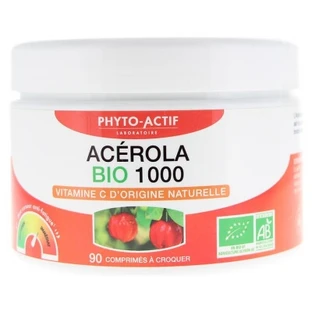 Phyto-Actif Acerola 1000 Organic 90 Tablets