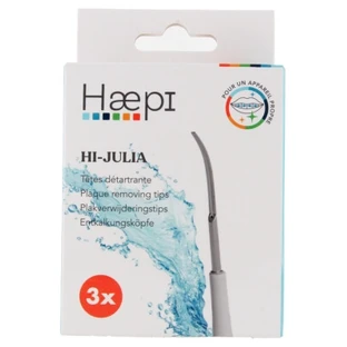 Haepi Julia, raspador de tres cabezales