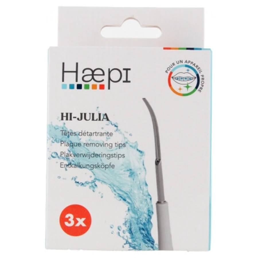 Haepi Julia, raspador de tres cabezales