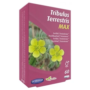 Orthonat Tribulus Terrestris Max Fertility para hombres, 60 cápsulas