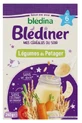 Blédina Blédîner Abendmüsli mit Gartengemüse, für Babys ab 6 Monaten, 240 g