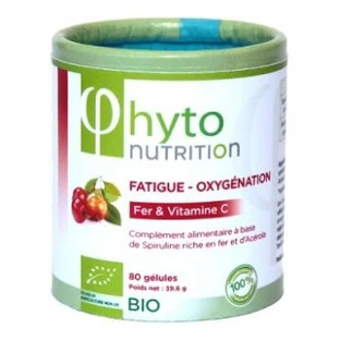 Flamant Vert Phyto Nutrition: Fatiga y oxigenación (ecológico) 80 cápsulas