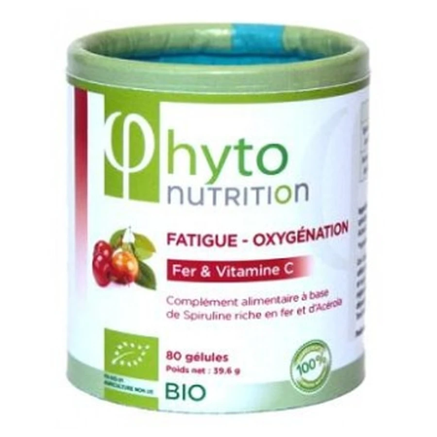 Flamant Vert Phyto Nutrition: Fatiga y oxigenación (ecológico) 80 cápsulas