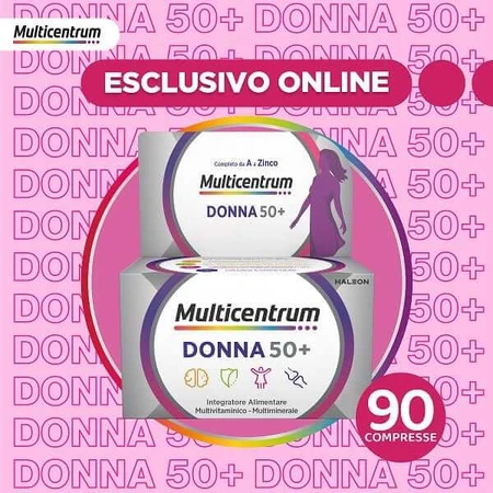 Multicentrum Donna 50+ 90 tablets