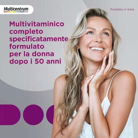 Multicentrum Donna 50+ 90 tablets
