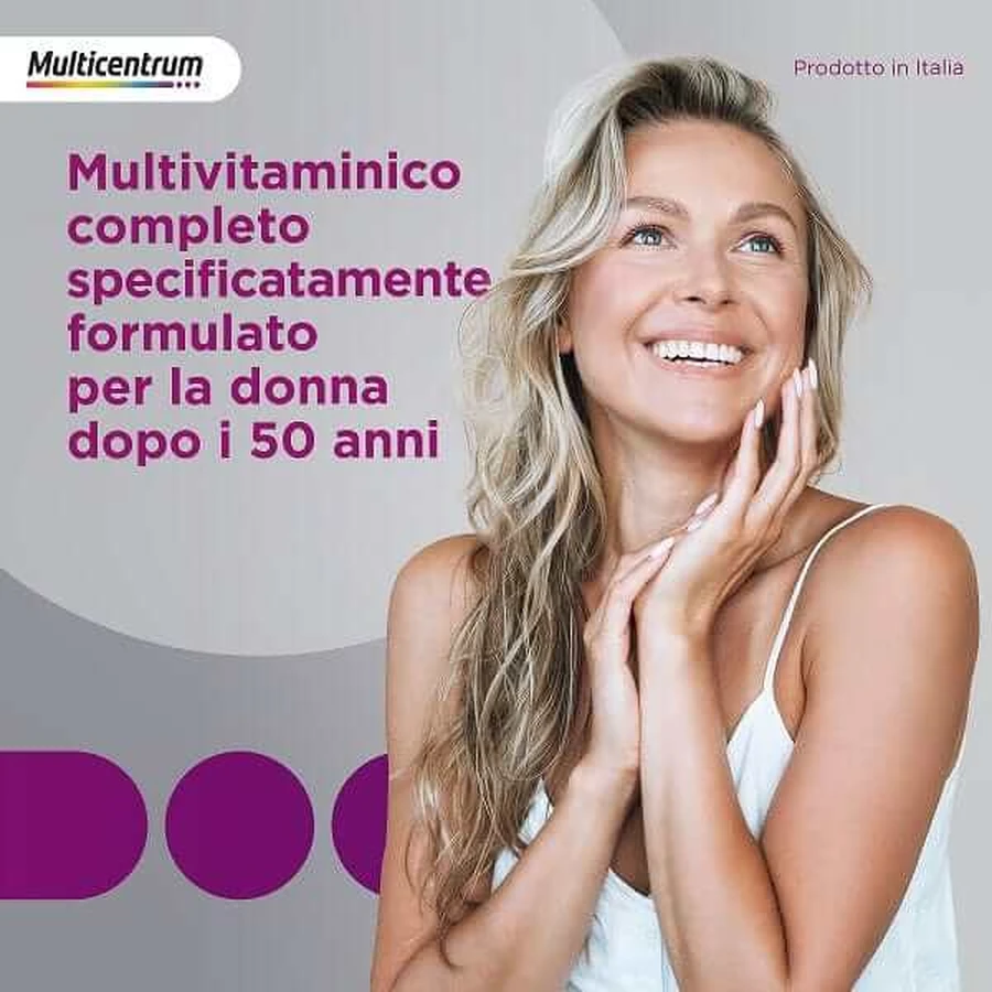Multicentrum Donna 50+ 90 tablets