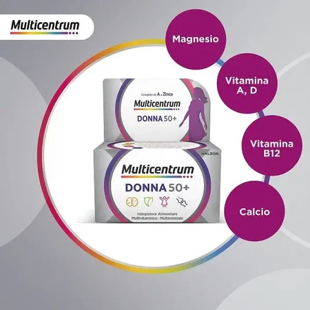 Multicentrum Donna 50+ 90 tablets