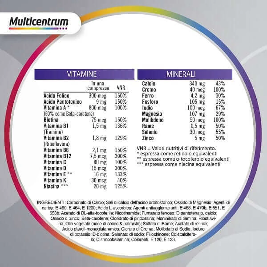 Multicentrum Donna 50+ 90 tablets