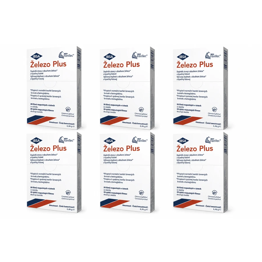 Iron Plus 6x20 capsules, IBSA