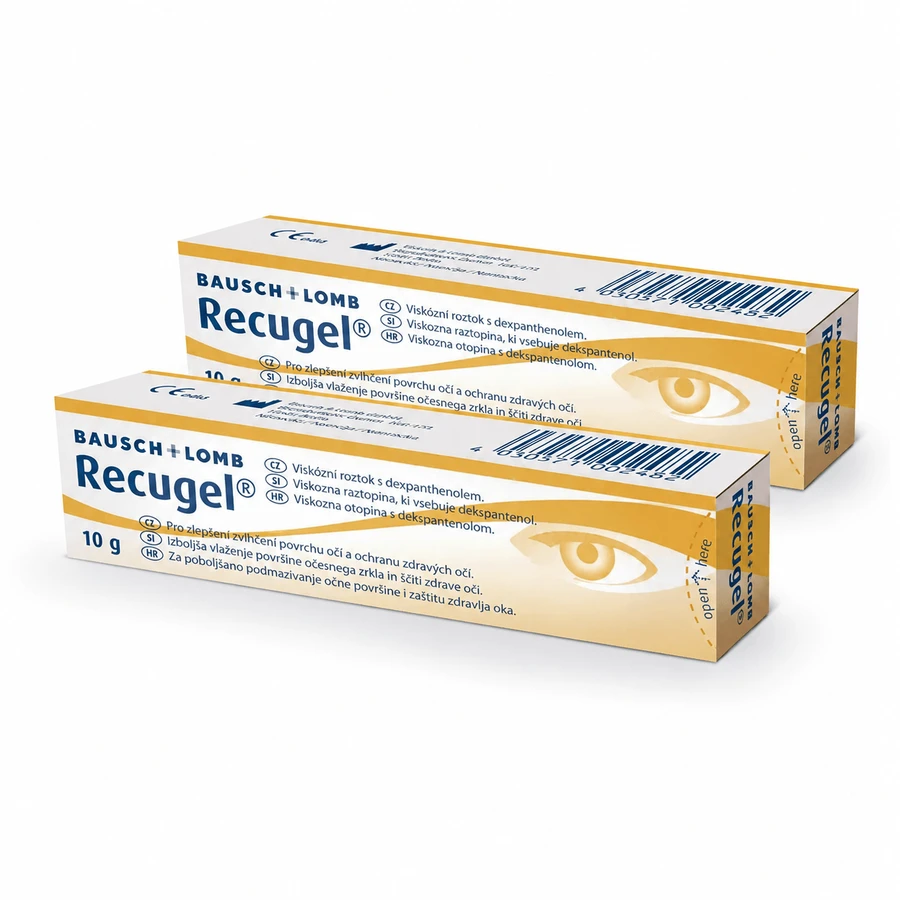 Recugel Eye Gel 2x10g, Bausch & Lomb