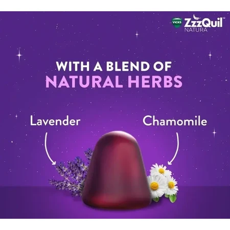ZzzQuil Natura, 2x60 jellies
