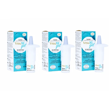 Gel ocular Visuxl 3 x 10 ml