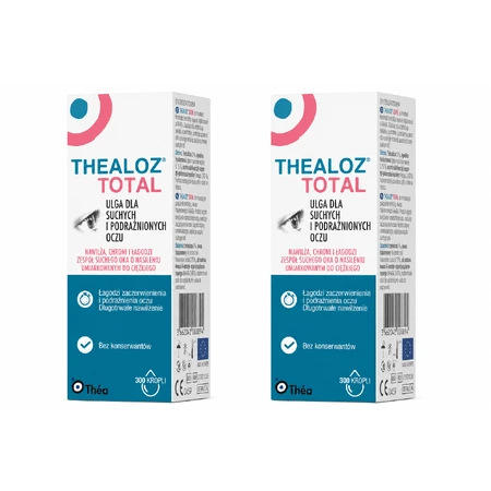Thealoz Total, eye drops, 2x10 ml
