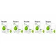 Perspirex Comfort 5 x 20 ml, déodorant anti-transpiration à bille