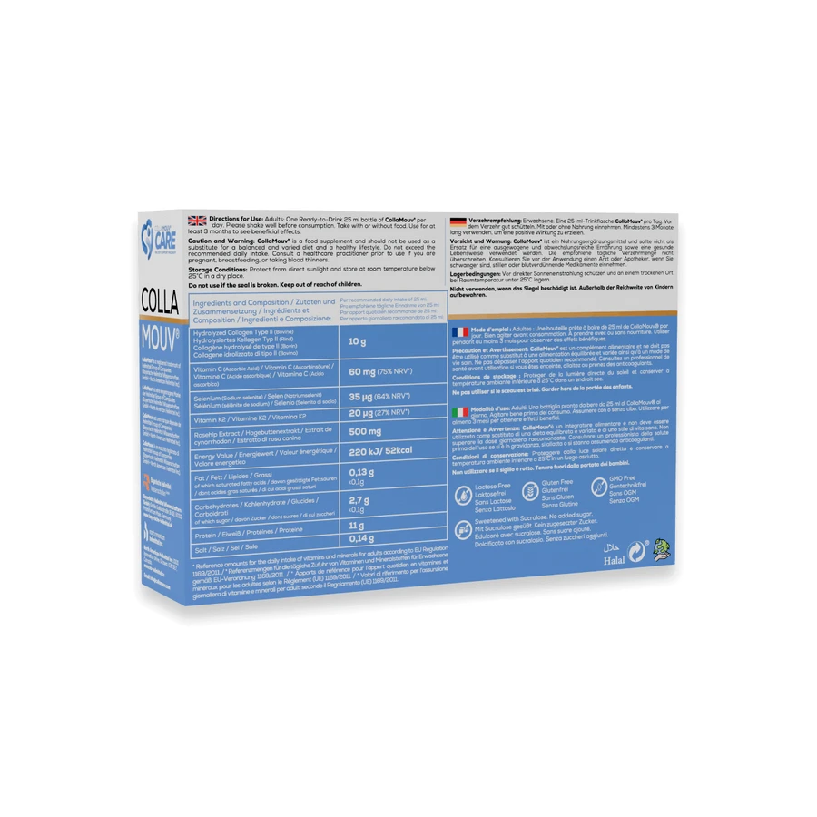 CollaMouv Original Kollagen-Drinkshot 14x25 ml, BHW Bayerische Heilmittel