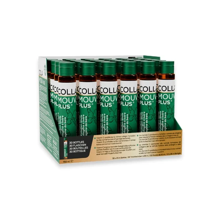 CollaMouv Plus – Kollagen, Glucosamin und Chondroitin – Drink-Shot, 30 x 25 ml, BHW Bayerische Heilmittel