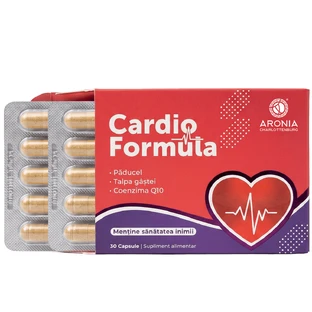 Cardio Formula: een geconcentreerde formule met meidoorn, ganzenvoet en co-enzym Q10 voor een gezond hart