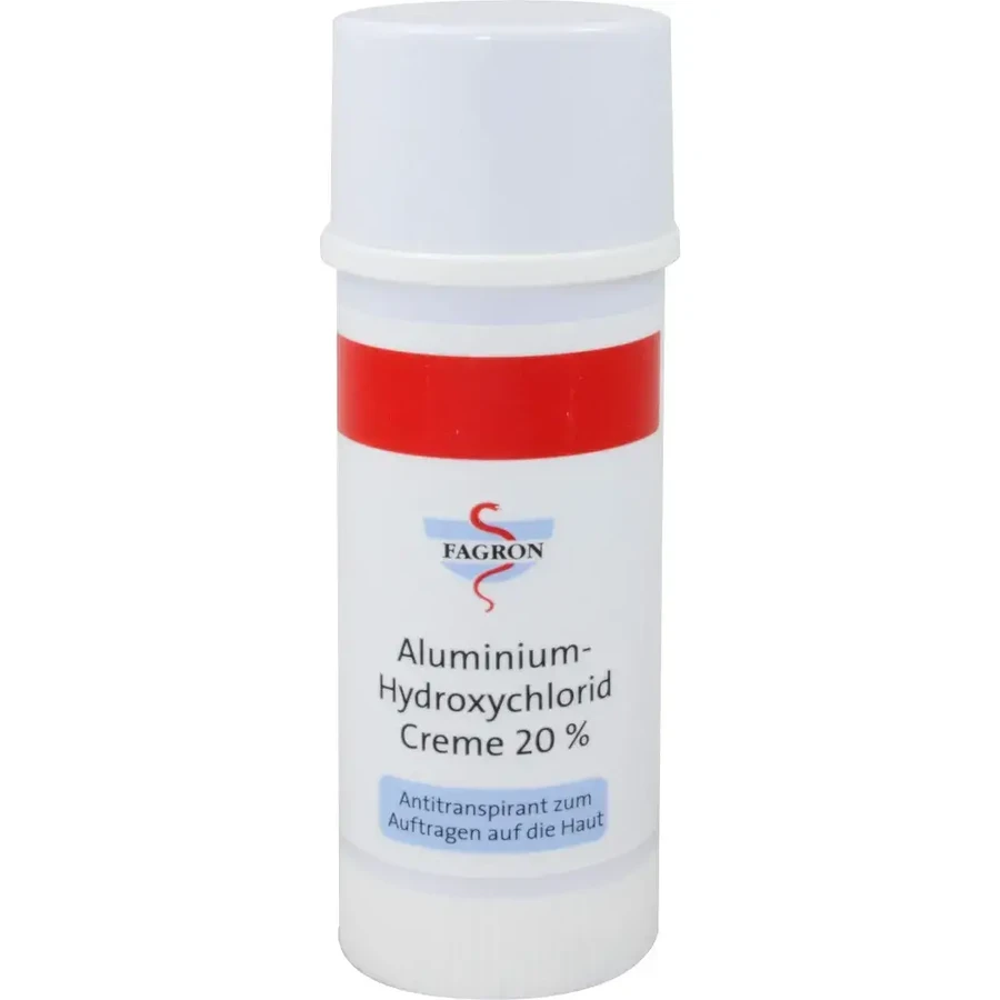 Crema de clorhidrato de aluminio al 20 %, Fagron, 3 x 50 ml